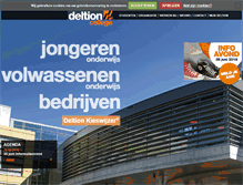 Tablet Screenshot of deltion.nl